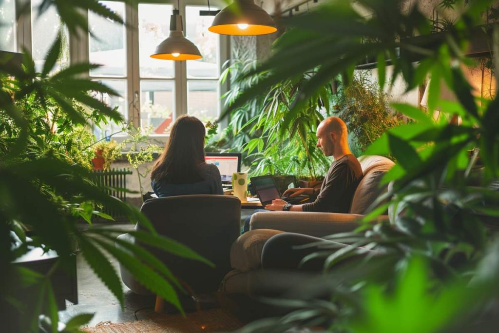 personnes visitant meilleurs site cbd